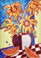 Still Life With Sunflowers